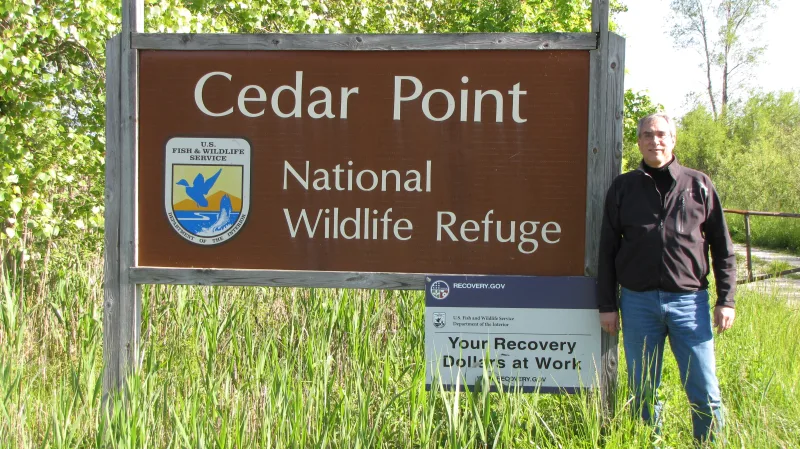 File:Regional Director Tom Melius visits Cedar Point National Wildlife Refuge (7172753510).jpg