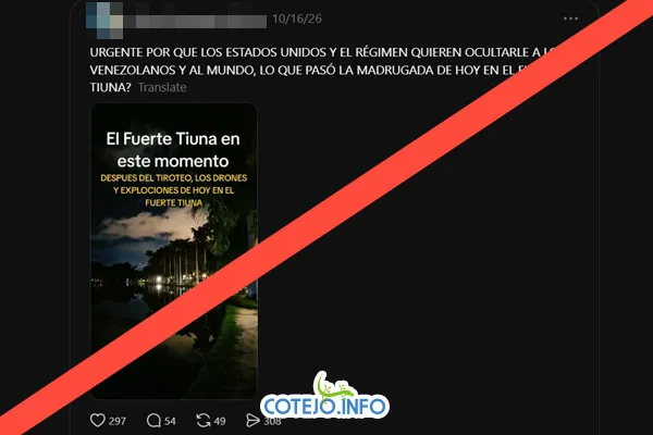 Desmienten un supuesto tiroteo reciente en Fuerte Tiuna