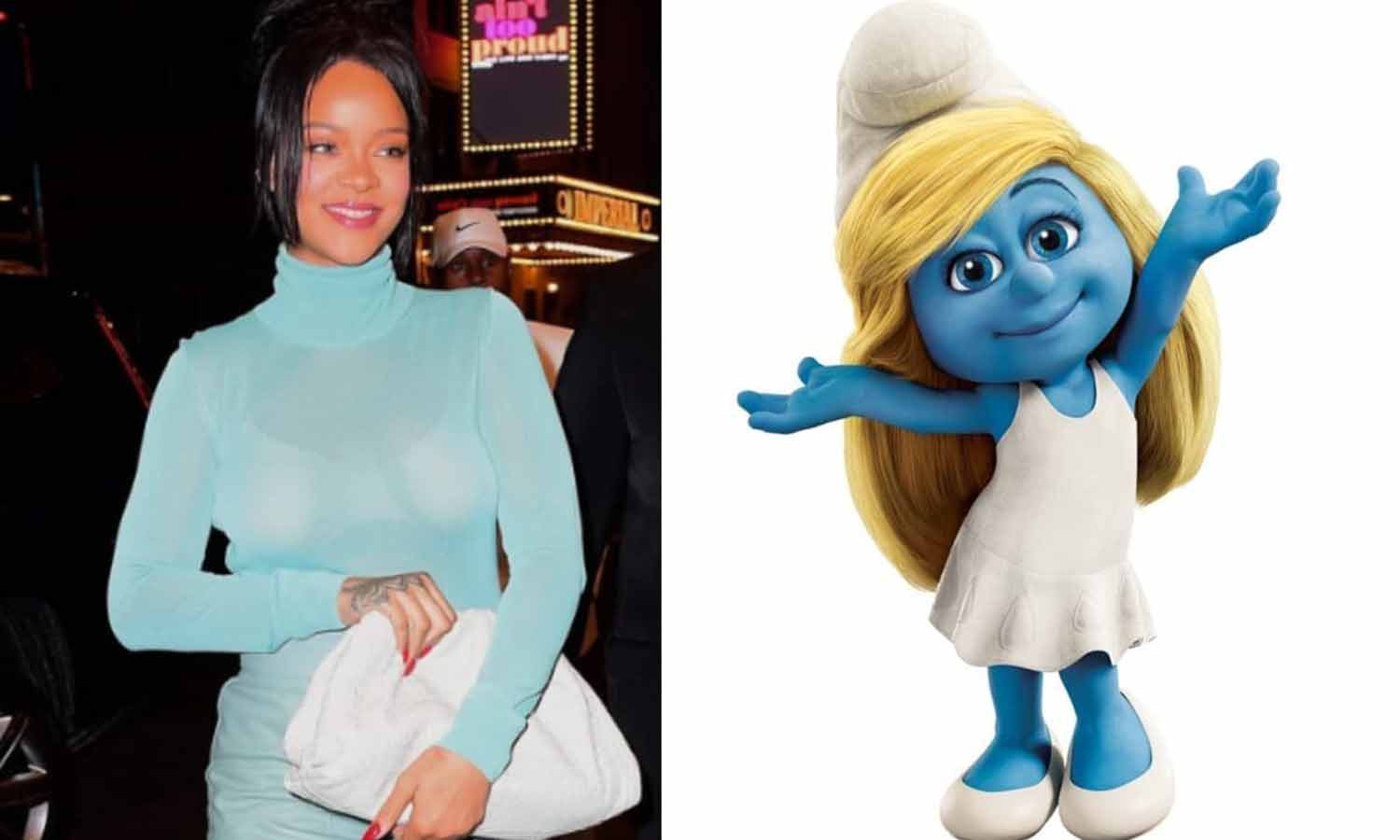 Rihanna será Pitufina en la nueva película The Smurf Movie