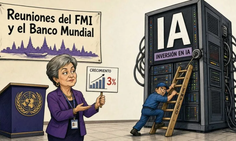 FMI ve en la IA un apoyo al crecimiento mundial del 3%