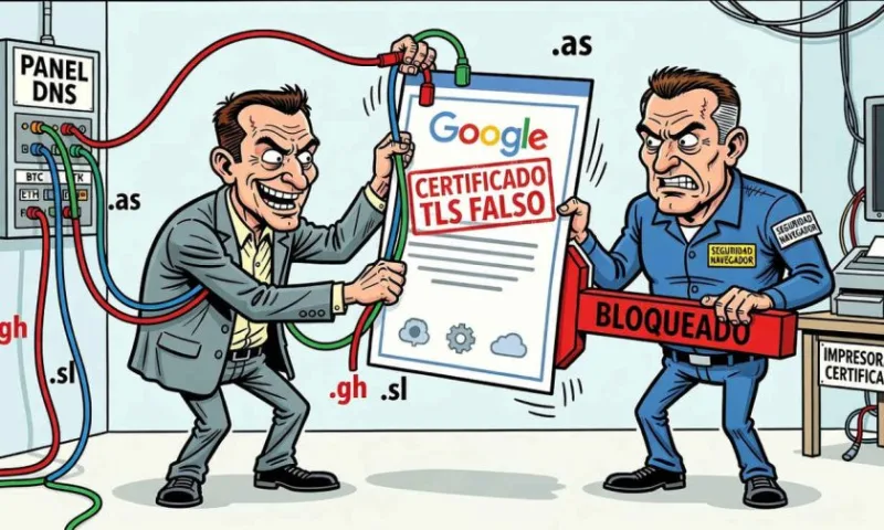 Google bloquea certificados falsos tras secuestro de DNS