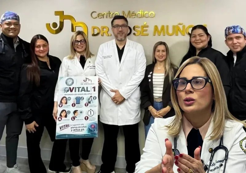 Médica zuliana operó un ictus desde un avión
