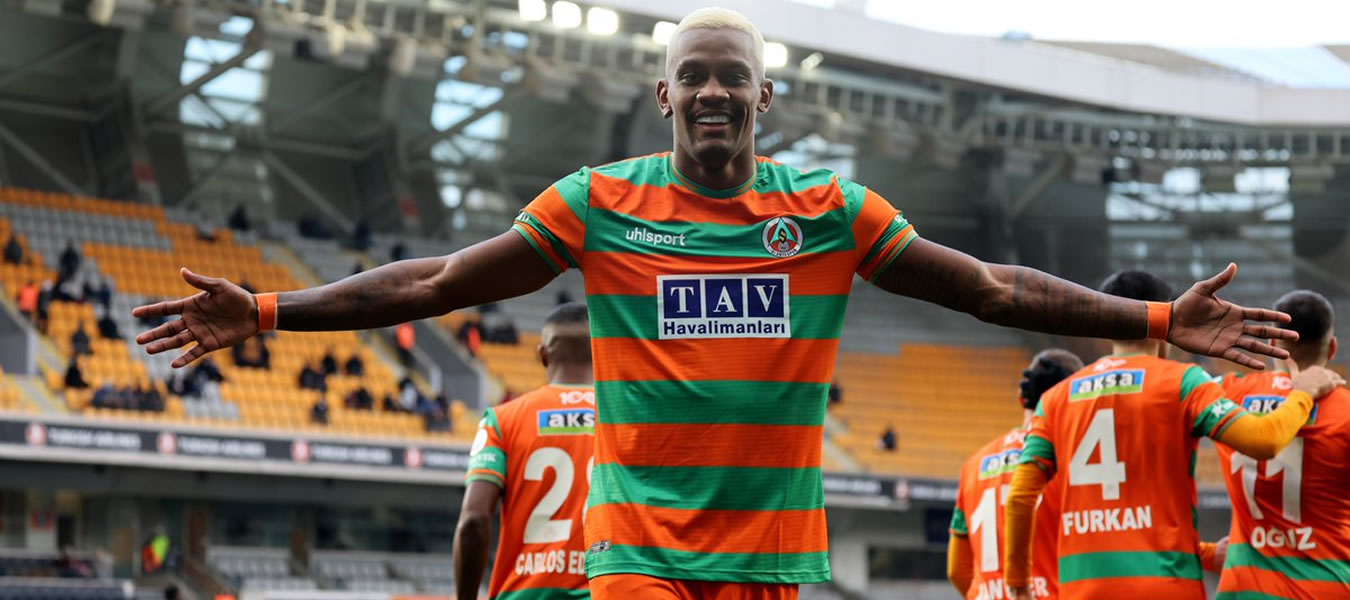 Sergio Córdova marcó su primer gol del año con Alanyaspor
