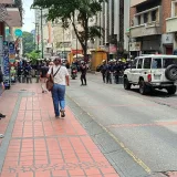 PNB frenó marcha sindical hacia Miraflores en Caracas