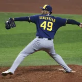 Chourio, Contreras y Senzatela van por un doblete histórico