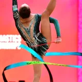 Mayli Perozo conquista dos oros en gimnasia rítmica