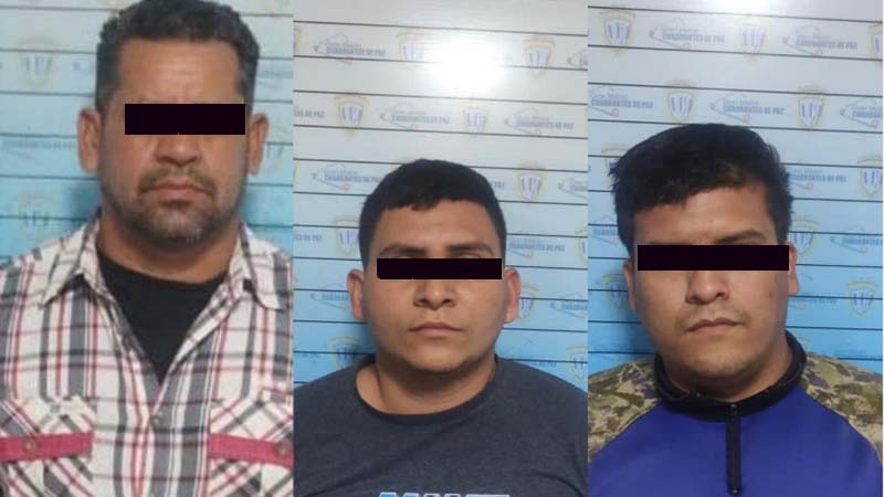 Capturados tres cooperadores de El Adriancito en Trujillo