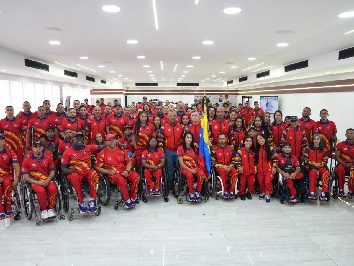 Venezuela abanderó a 122 paratletas rumbo a Valledupar 2026