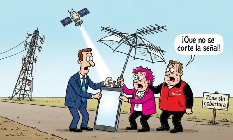 AT&T, T-Mobile y Verizon se unen en empresa satelital