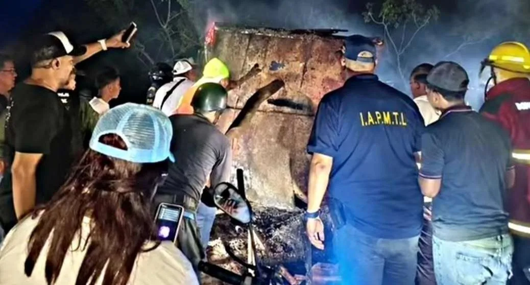 Tres niños murieron en incendio de una casa en Ocumare del Tuy