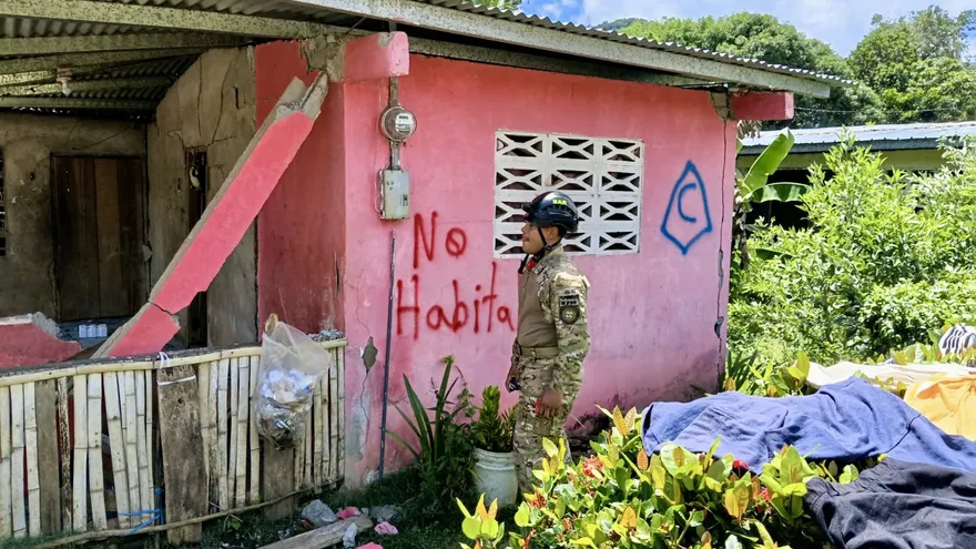 Panamá reporta 2.890 viviendas con pérdida total tras el sismo