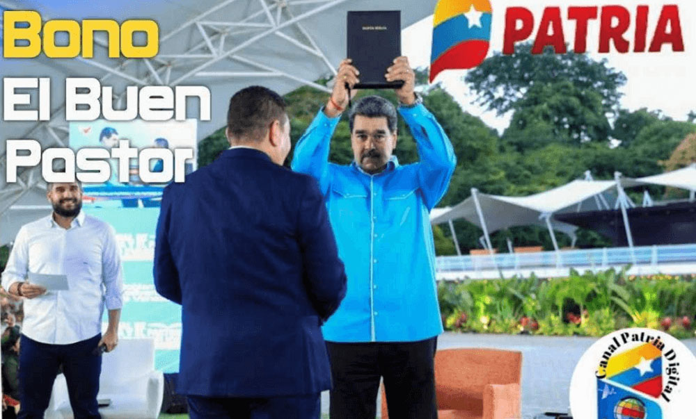 Inicia pago del bono El Buen Pastor de agosto por Patria