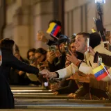 María Corina Machado greeting crowd during Nobel Week 2025 02