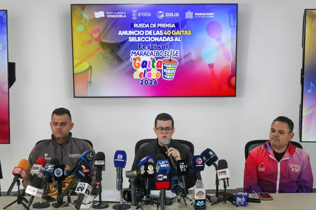 40 gaitas disputan desde hoy el festival marabino 2026