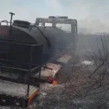 
			Camión de Bomberos de La Villa se quemó tratando de apagar un incendio		