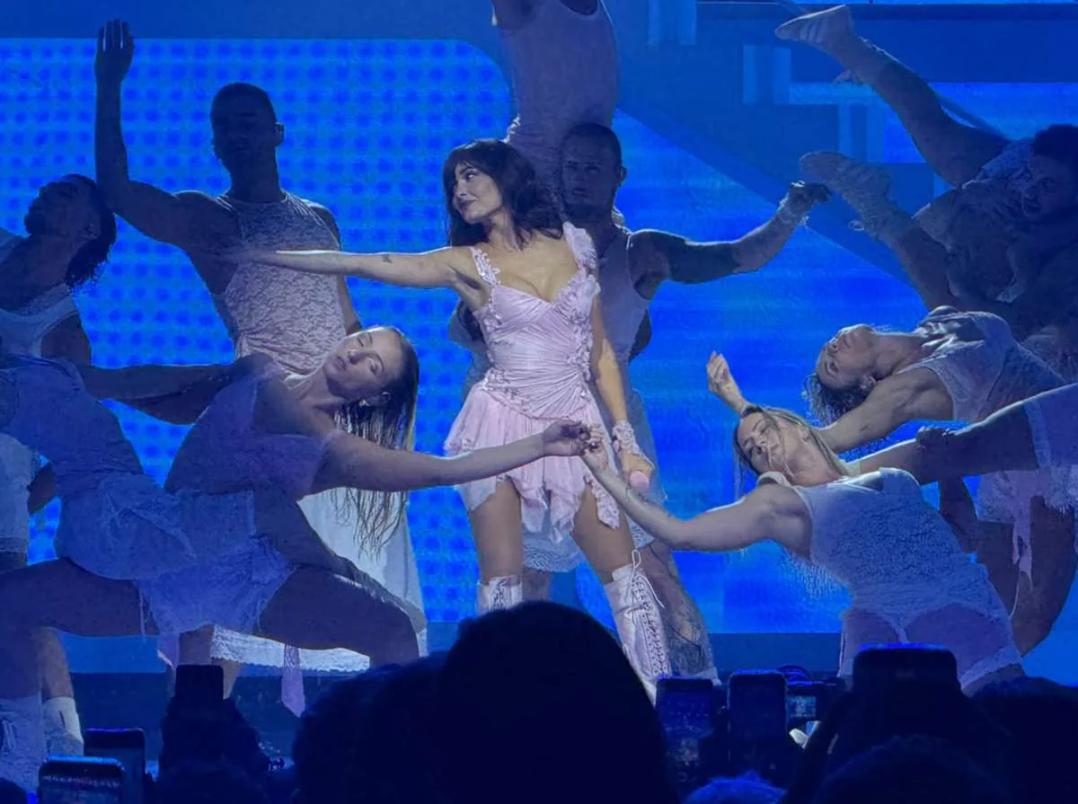 Aitana abrió en Bogotá la etapa latinoamericana de su gira