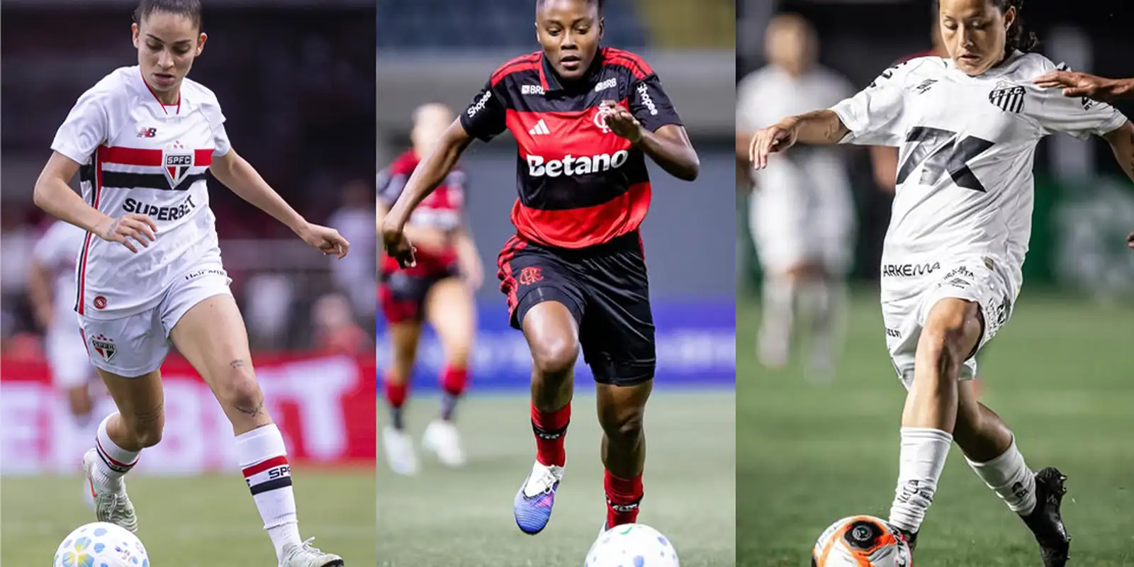 Tres jóvenes disputarán el premio a revelación del fútbol brasileño