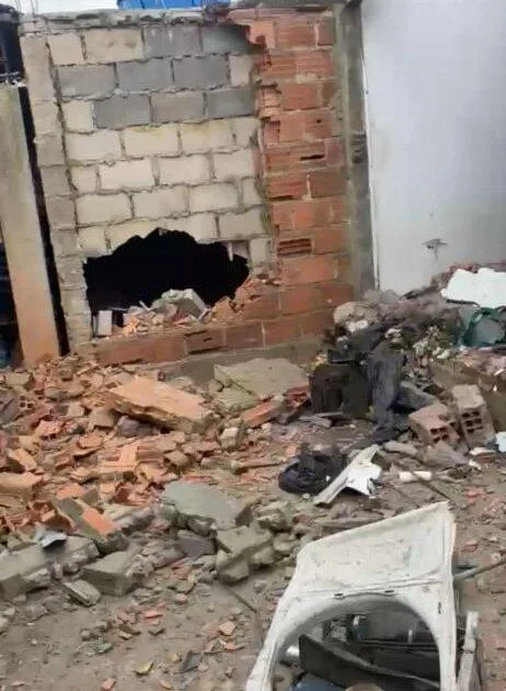 Explosión afectó una vivienda en Llano de Jorge
