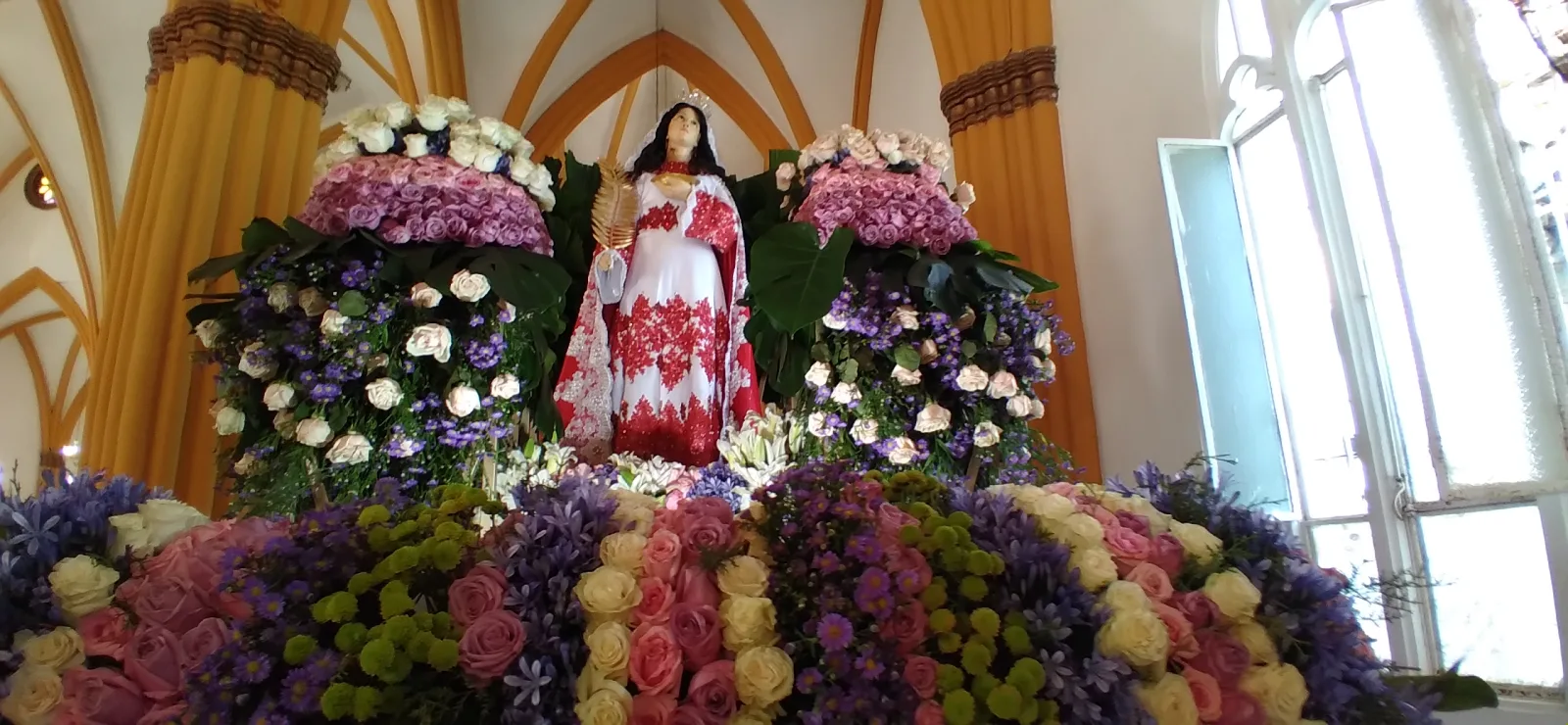 Santa Lucía celebró su día en El Empedrao