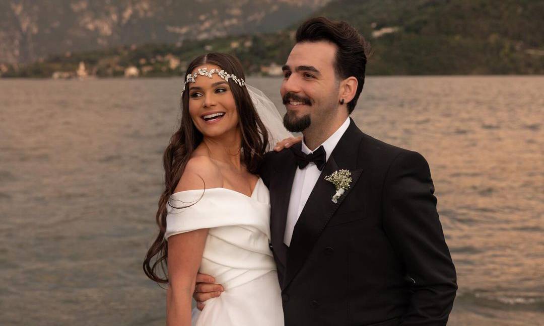 Cantante de Il Volo y la venezolana Michelle Bertolini realizan una segunda boda