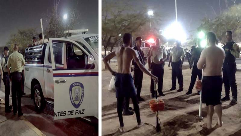 
				Polimaracaibo rescata a pescadores que naufragaron en aguas del Lago			