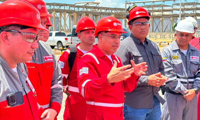 Tellechea afirma que Pdvsa vive una "recuperación integral"
