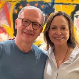 María Corina Machado visitó a Perkins Rocha en su casa