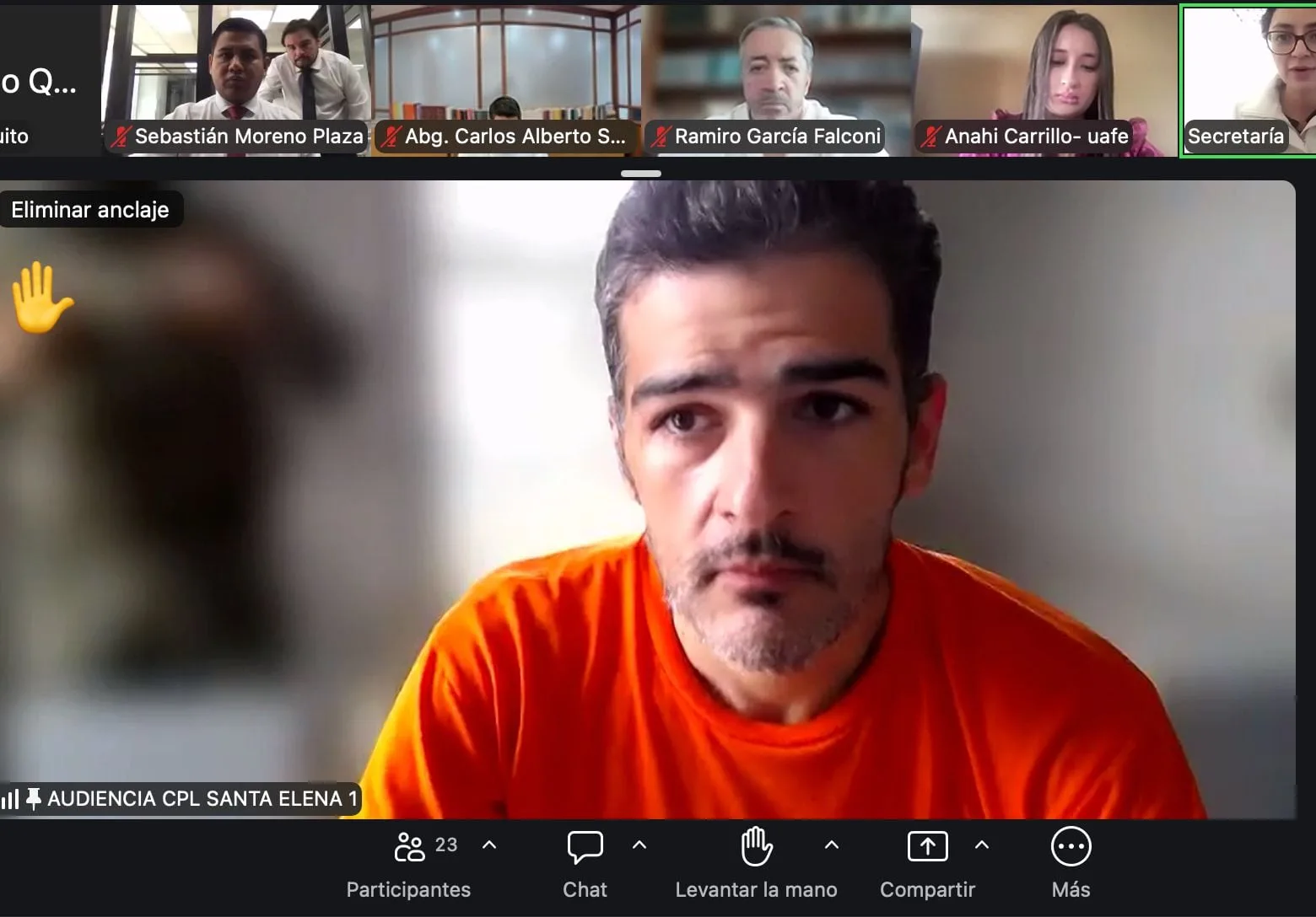 Audiencia del caso Goleada vuelve a la agenda este 27 de octubre
