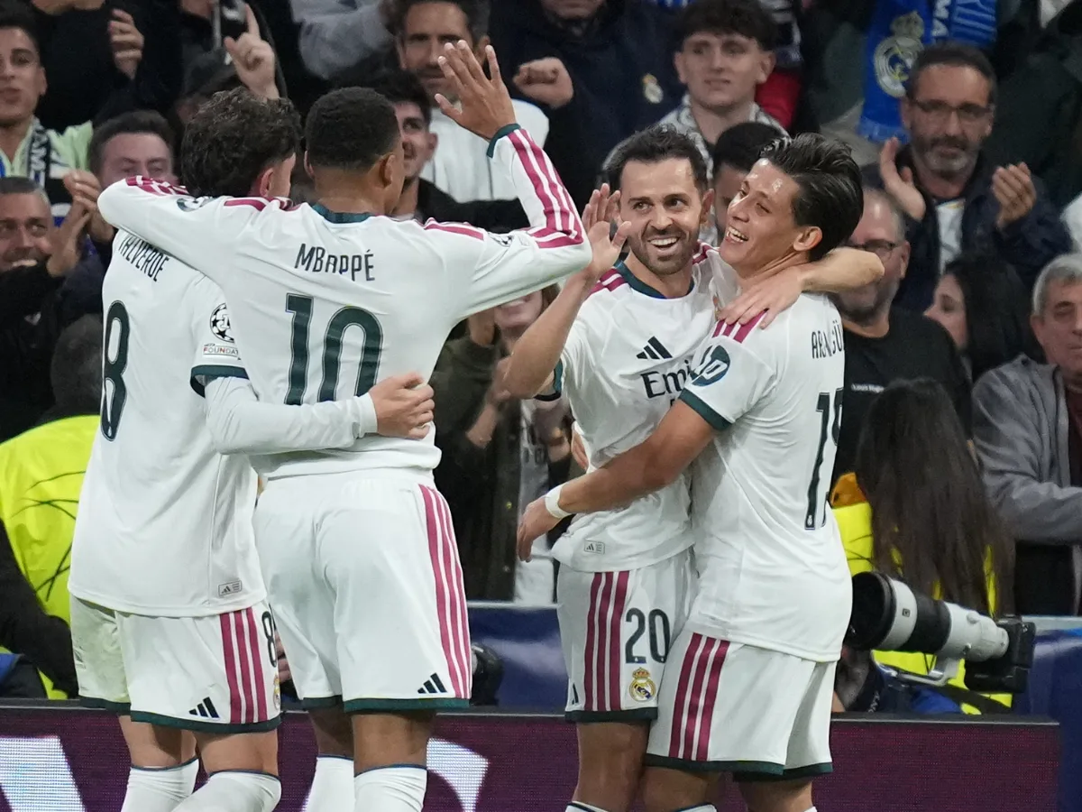 Real Madrid vence 4-1 al Leipzig y suma nueve puntos