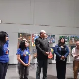 Exposición de pintura en Cabimas reúne a maestros y niños del CAICOC