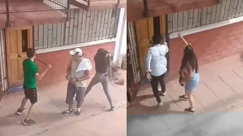 Muere mujer tras ser apuñalada en una riña vecinal (Impactante video)