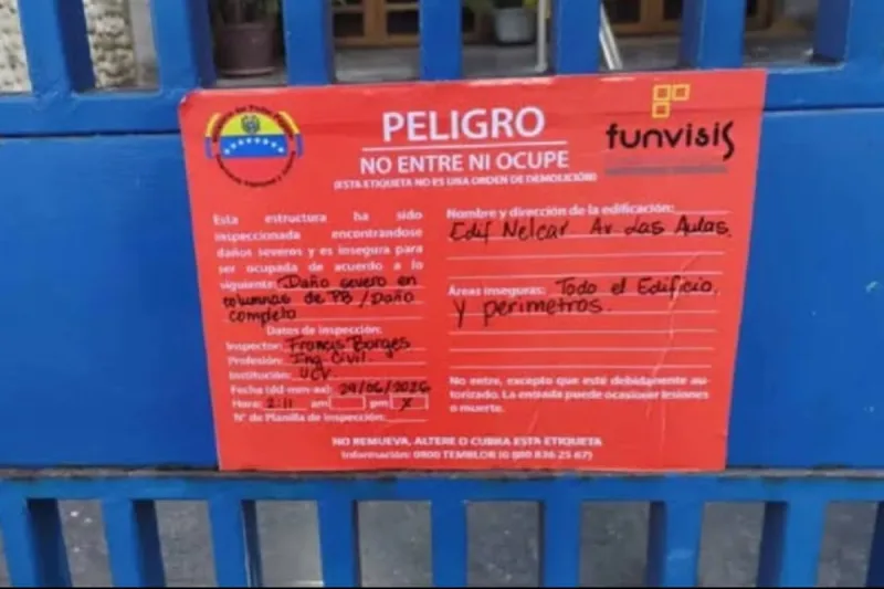 La Guaira evalúa qué edificios con etiqueta roja pueden repararse