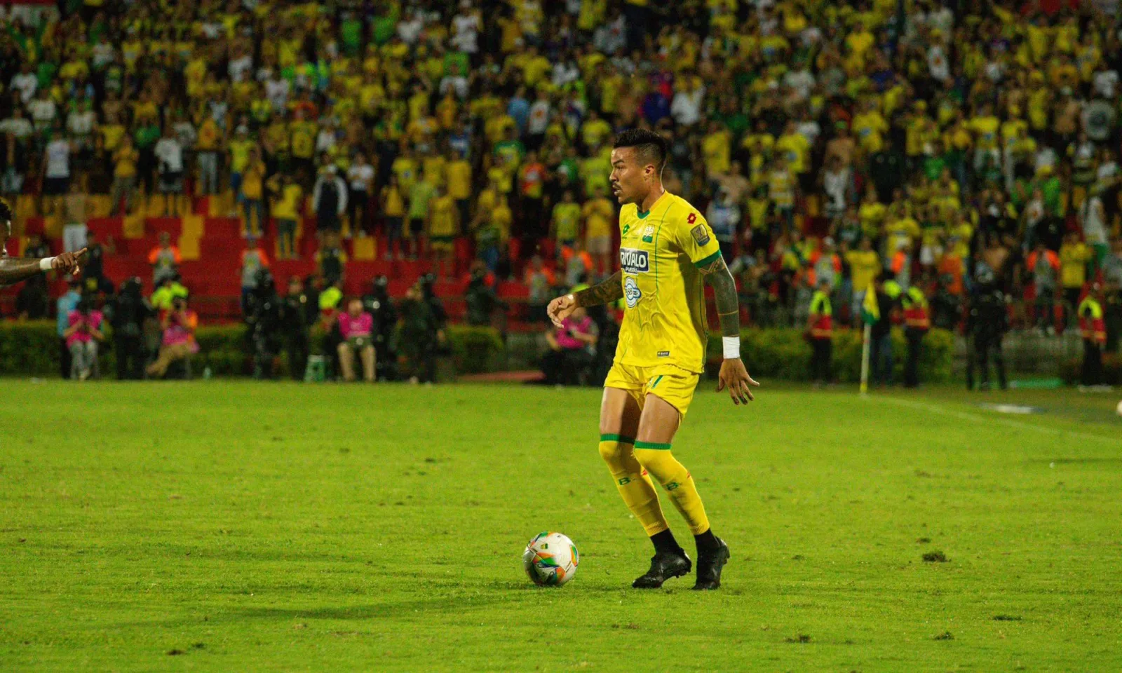 Adalberto Peñaranda se recupera y regresa a los entrenamientos con el Bucaramanga