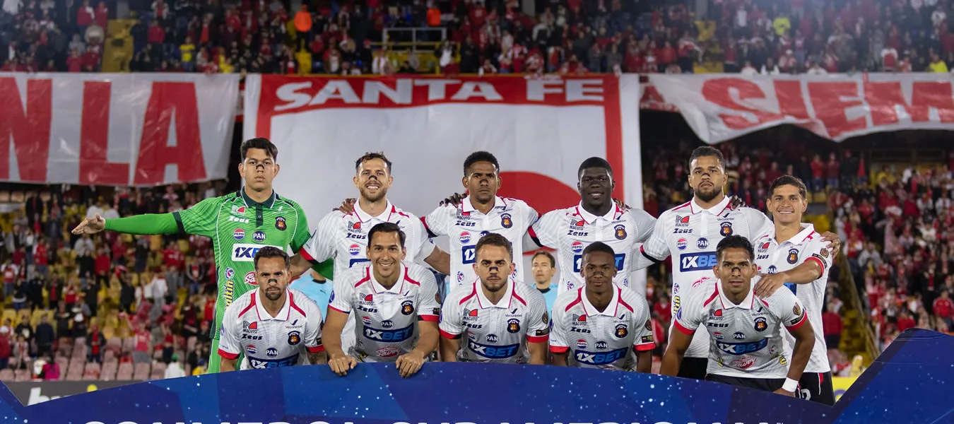 Caracas FC sufrió derrota en Bogotá ante Santa Fe en la Sudamericana
