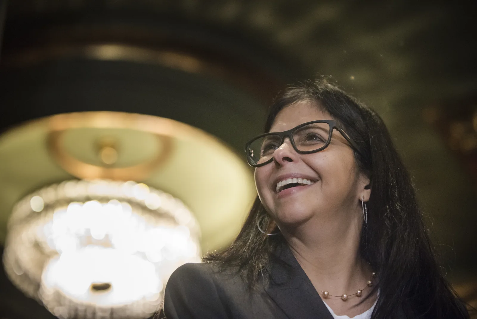 Delcy Rodríguez Diálogos por la Paz 2016
