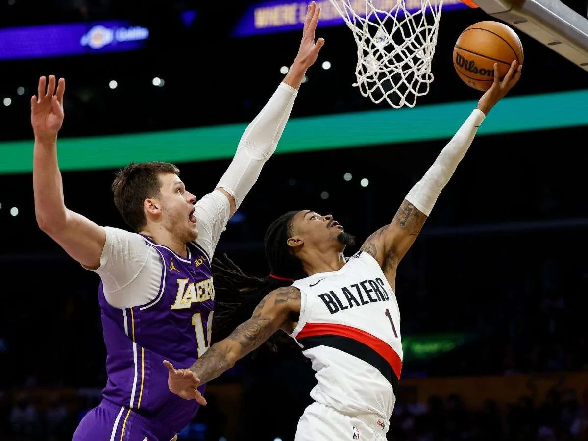 Lillard sentenció el invicto de Portland ante los Lakers