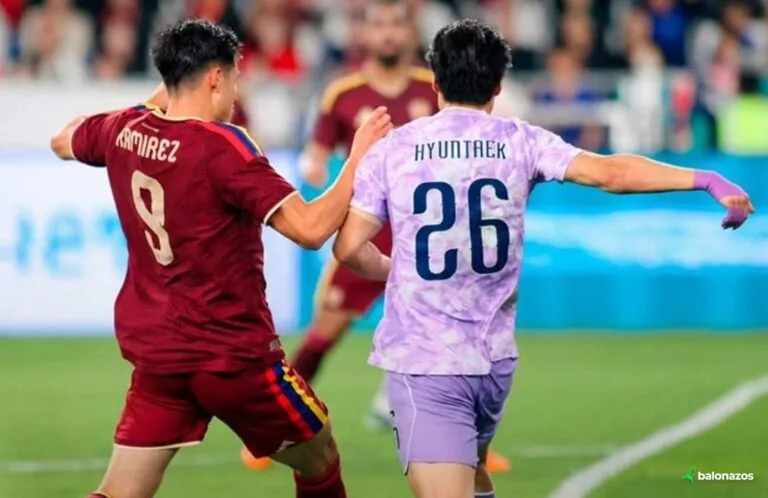 La Vinotinto igualó sin goles ante Corea del Sur en Ulsan
