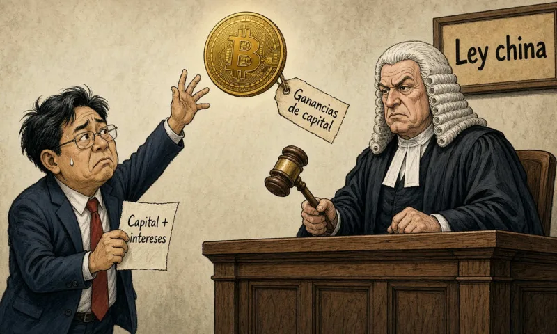 Juez británico fija ley china en caso de 61.000 Bitcoin