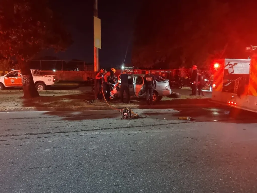 Cinco heridos tras accidente en la avenida Bolívar de Maracay