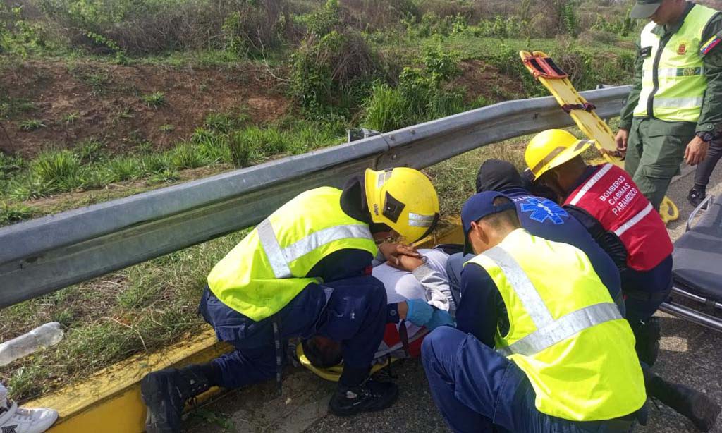 Choque de camión en Cabimas deja dos lesionados