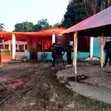 Incendio en una vivienda rural del municipio Roscio