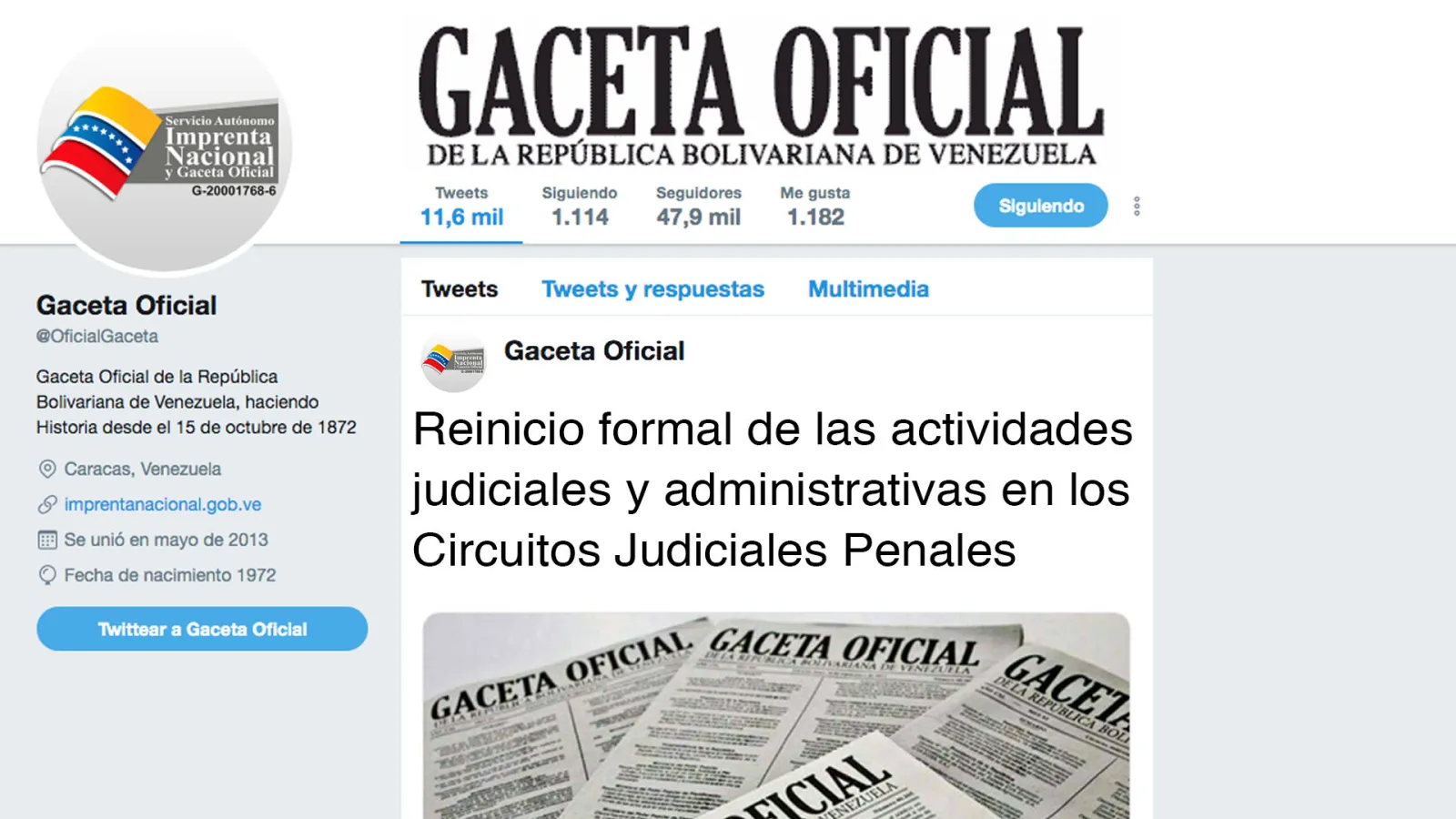 TSJ ordena reinicio de actividades en circuitos penales