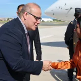 Delcy Rodríguez llega a Roma para foro de la FAO