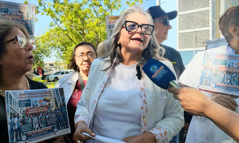 Gremios de salud en Maracaibo exigen aguinaldos dignos