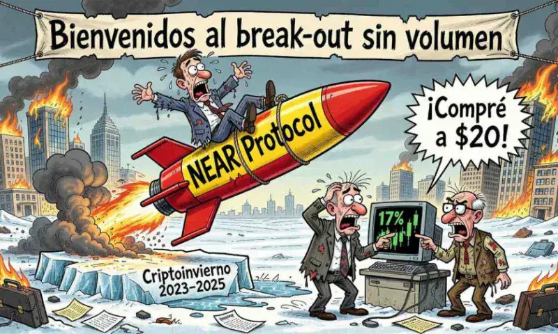NEAR sube 17,20% hasta USD 2,36 en una jornada de bajo volumen