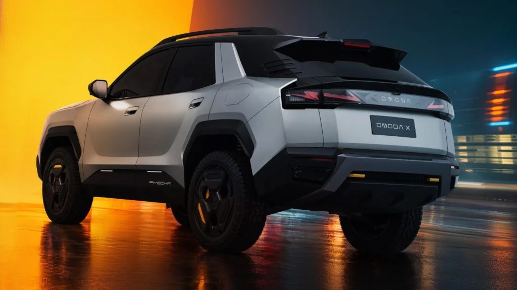 Omoda X apuesta por un SUV futurista con pantalla de 13,2