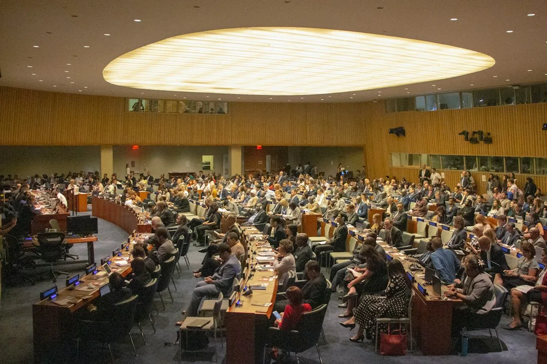 Delegados de todo el mundo se reúnen en el Foro Político de Alto Nivel de las Naciones Unidas sobre el Desarrollo Sostenible, el 9 de julio de 2019