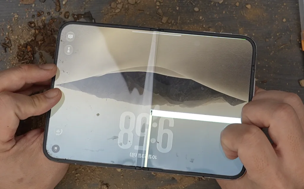 Pantalla del iPhone Duo: apuntan a una pieza de la bisagra