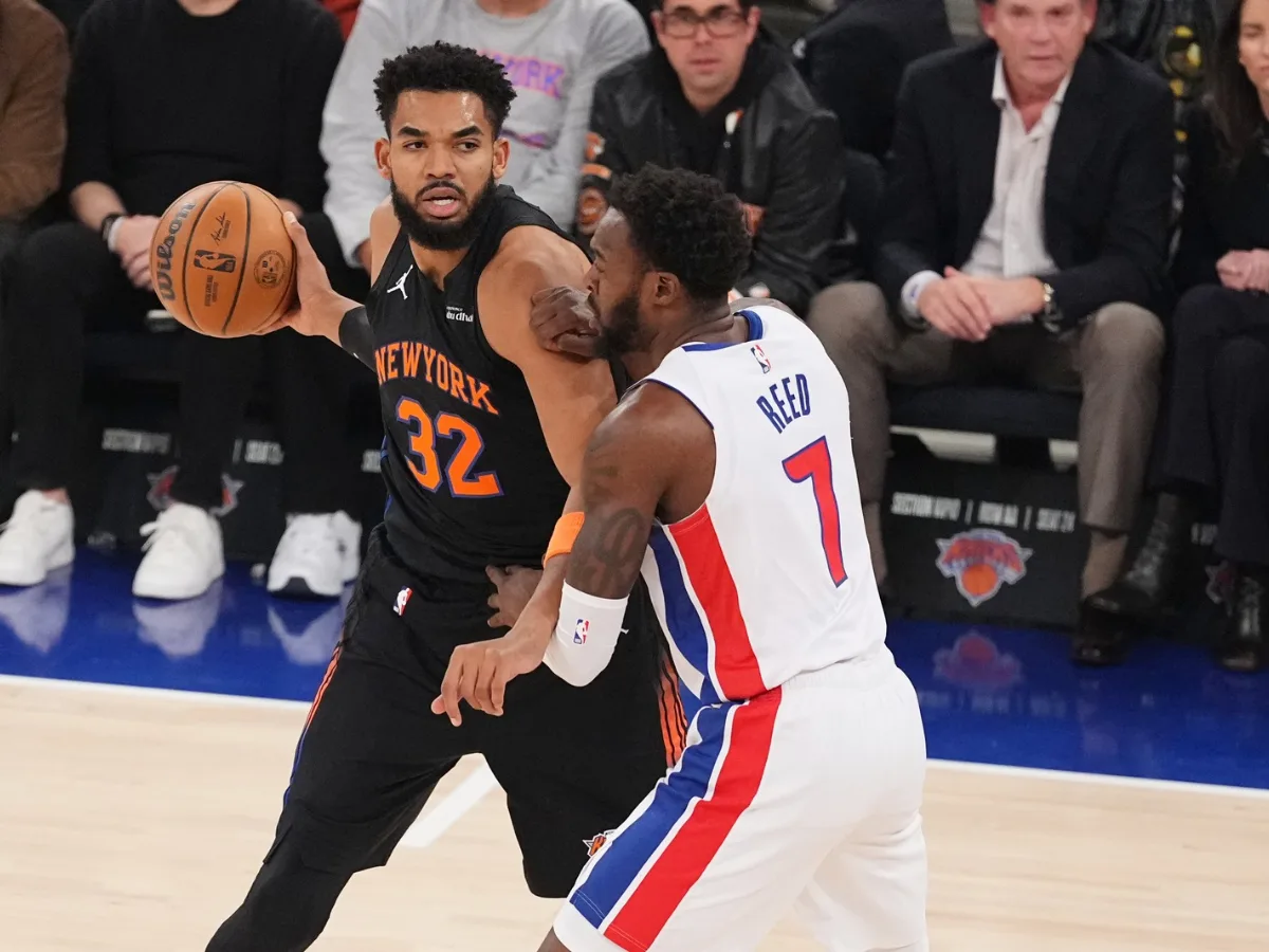 Towns lideró la reacción de los Knicks ante Detroit
