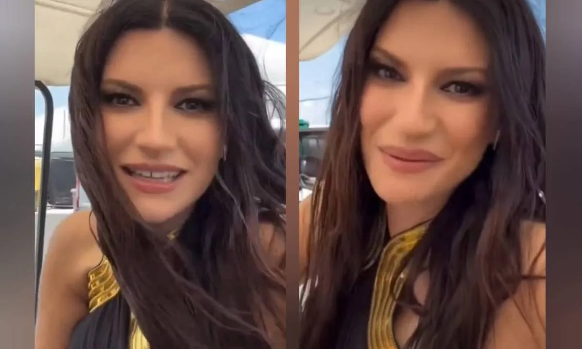 Pausini dedica en español su acto en la final del Mundial a Venezuela